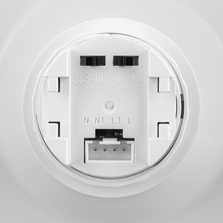 Plafon LED Lampa Sufitowa Natynkowa 18W NOTUS 2 Okrągły Czujnik Ruchu IP44 33 cm LUMILED