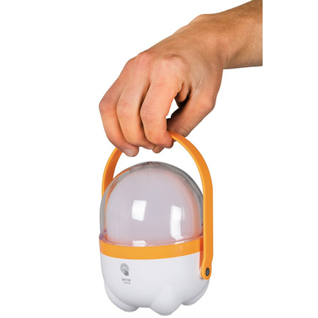 Latarka LED akumulatorowa kempingowa Na Dotyk 2400mAh z uchwytem VAYOX