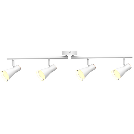 Lampa sufitowo-ścienna ruchoma regulowana 16,8W LED BERG 4 biały 3000K GOLDLUX (Polux)