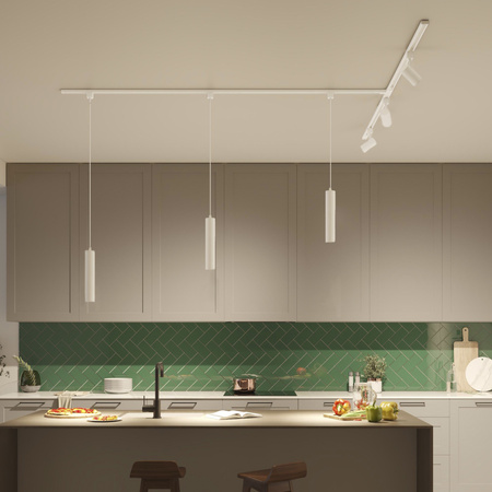 Lampa Wisząca na Szynę Oświetleniową Szynoprzewód LED GU10 Jednofazowa Biała EasyLink Paxie Philips