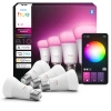 4x Żarówka LED E27 A60 6W = 60W 810lm 1800-20000K CCT + RGB SMART Inteligentna Bluetooth ZigBee White and Color Ambiance Philips HUE