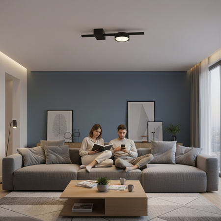 Lampa Sufitowa OVILO Oprawa Halogenowa LED GX53 Spot Kinkiet Reflektor Ścienna LUMILED