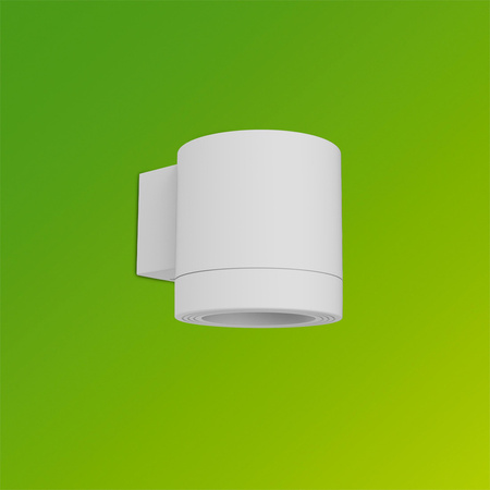 Kinkiet Ogrodowy Lampa Zewnętrzna Elewacyjna LED GU10 IP44 Biała Fylx Philips