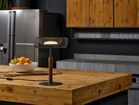 Lampa Stołowa Dekoracyjna Oprawa Oświetleniowa 10W 640lm 3000K Ciepła 110° Czarna Decor Mesh Osram