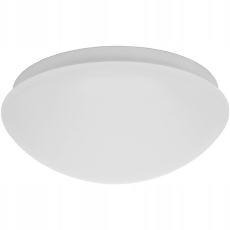 Plafon LED Lampa Sufitowa Natynkowa Pires E27 25W IP44 28cm Biała KANLUX