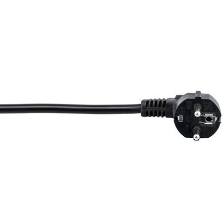 Przedłużacz sieciowy wtyk - gniazdo z uziemieniem 5m 3x1,5mm 16A Czarny ECOLIGHT