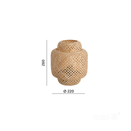 Lampka Biurkowa Oprawa Stołowa Dekoracyjna E27 Bonn Kobi