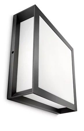 Lampa Ogrodowa Zewnętrzna Plafon 2x E27 IP44 Antracyt Skies Philips