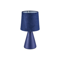 Lampa Stołowa Biurkowa Nocna E14 Niebieski Nowoczesny Nalani 2696 Rabalux