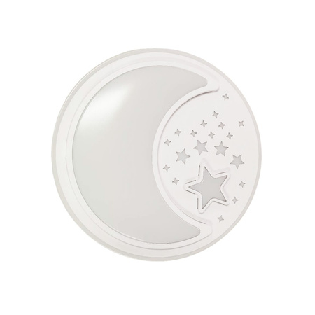 Plafon LED Lampa Sufitowa Natynkowa NOTE Biały 45W LED Ø480 mm Milagro