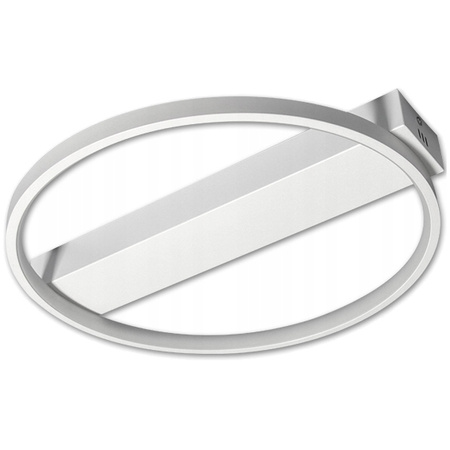 Lampa sufitowa okrągła PLAFON LED żyrandol 33W 3000K-6500K biały + pilot