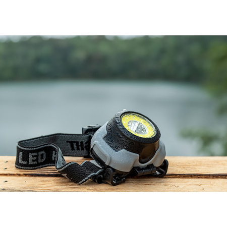 Latarka Czołowa Czołówka LED Bateryjna + COB 170lm VA0119 Vayox