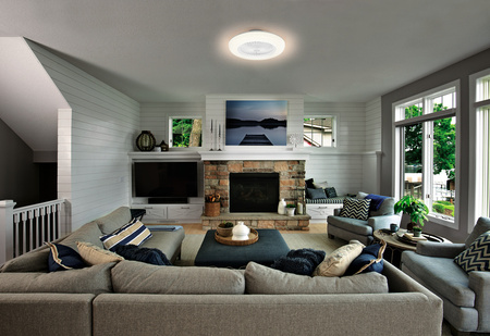 Lampa Sufitowa Wentylator LED 75W 3000lm 3.6V SMART+ Wifi CCT Ściemnialna 60cm Okrągła LEDVANCE