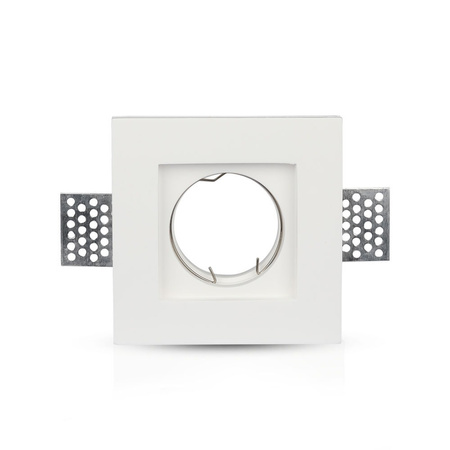 Oprawa Sufitowa Podtynkowa Oczko GU10 Kwadratowa Biała VT-765 V-TAC