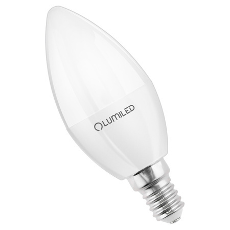 Żarówka LED E14 Świeczka B35 8W = 60W 806lm 3000K Ciepła 180° LUMILED
