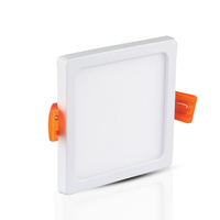 Panel LED Podtynkowy wpuszczany 15W 3000K SLIM Kwadratowy VT-1515 V-TAC