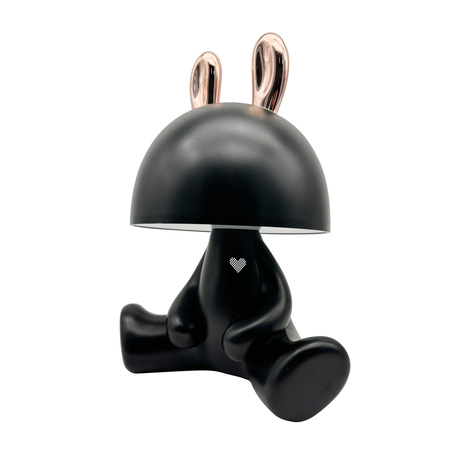 Lampka Dekoracyjna LED 2.5W 59lm 4000K Neutralna Czarna Złota Ściemnialna Fancy Sanico Goldlux