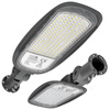 Lampa Uliczna LED Przemysłowa Oprawa Drogowa 200W 27000lm 4000K Neutralna IP66 IK08 Szara Vespa Kobi