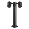 Lampa Ogrodowa Zewnętrzna 2xGU10 IP44 Słupek 45cm Czarna