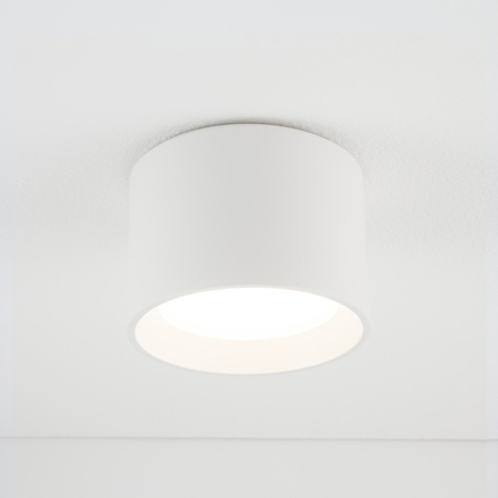 Oprawa Natynkowa Sufitowa GX53 SPOT TUBA Biała Wodoodporna IP54 MAUN 10481 Nowodvorski