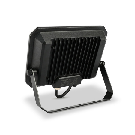 Naświetlacz LED 50W 4750lm 5000K Zimna Czarny z Mleczną Przesłoną Videx