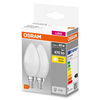 2x Żarówka LED B37 Świeczka E14 4.9W = 40W 470lm 2700K Ciepła 200° BASE Osram