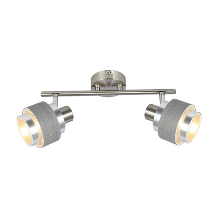 Lampa Sufitowa Punktowa Reflektor Spot 2x E14 Chrom Nowoczesny Basil 5380 Rabalux