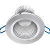 Oprawa Sufitowa 9W Podtynkowa LED DOWNLIGHT DEEP Okrągła 4000K 720lm Srebrna