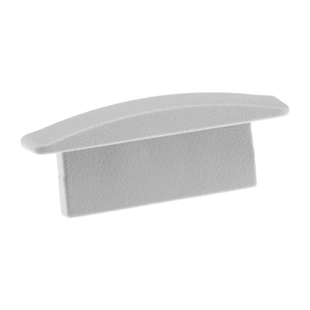 Zaślepka do profilu KM39K-S szara tworzywo sztuczne