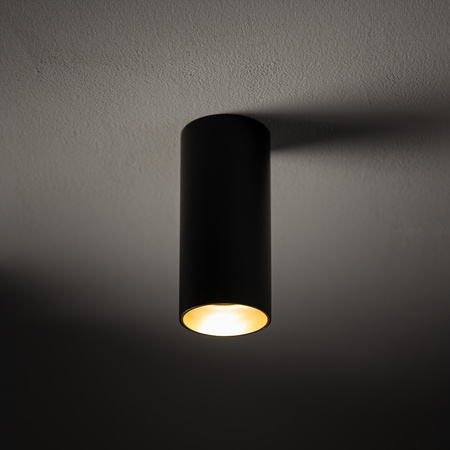 Oprawa Natynkowa Sufitowa GU10 SPOT TUBA Czarna MONO S 10779 Nowodvorski