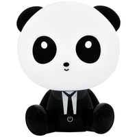 Lampka Dekoracyjna LED 2.5W 59lm Biała Czarna Ściemnialna Panda Sanico Goldlux