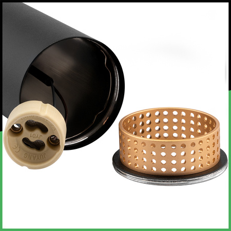 Reflektor Szynowy GU10 Czarny ELIGIS Lampa do Szynoprzewodów Jednofazowych LUMILED