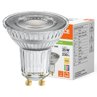 Żarówka LED PAR16 GU10 3.4W = 35W 230lm 3000K Ciepła Biała 36° ŚCIEMNIALNA LEDVANCE