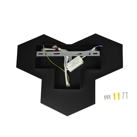 Kinkiet ścienny LED 9W 3000K IP20 Czarny VT-709 V-TAC