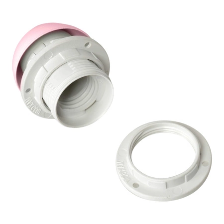 Lampa wisząca KAGO 1xE27 Dziecięca Różowy Motyl Różowa MLP4927 Milagro Metal