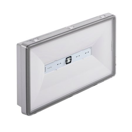 Lampa Znak Awaryjny LED 2W = 6.5W 225lm 5000K Zimny Natynkowa Biała IP65 ONTEC Kanlux