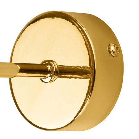 Lampa Ścienna Kinkiet CAMILLA E27 Złoty Loftowy KM-1.79 Lamkur