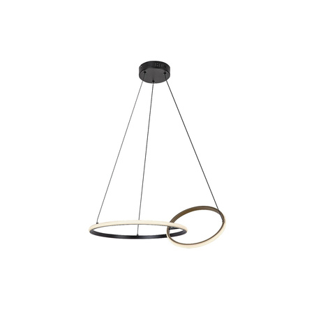 Lampa Wisząca Sufitowa LED 36W 4000K Czarny Nowoczesny Emilion Rabalux