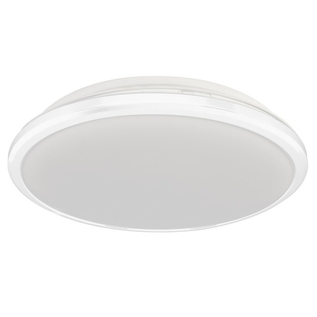 Plafon LED Lampa Sufitowa Natynkowa TERMA Biały 24W LED IP44 Ø360 mm Milagro
