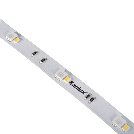 Taśma Pasek LED Elastyczny 9W/m 600lm/m 24V 4000K RGB Neutralna 5m L48 Kanlux