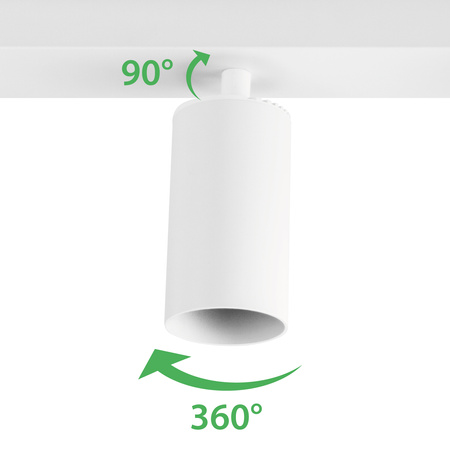 Lampa Sufitowa SPOT TUBA Reflektor Oprawa Halogenowa 6x GU10 TABULA LUMILED