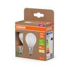 2x Żarówka LED P45 Kulka E14 2.2W = 40W 470lm 2700K Ciepła 330° 214lm/W CLASSIC ENERGY EFFICIENCY Osram