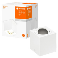 Lampa Sufitowa Reflektor Oprawa Spot Kwadratowa GU10 Biały Spot Surface Ledvance