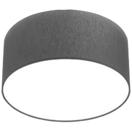 Lampa Sufitowa CAMERON 9687 Nowodvorski Szara 2xE27 Plafon Okrągła PCV ?35 cm Nowoczesna