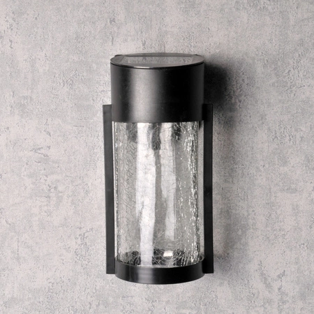 Kinkiet Lampa Solarna LED Ogrodowa Elewacyjna 4000K IP44 Czujnik Zmierzchu