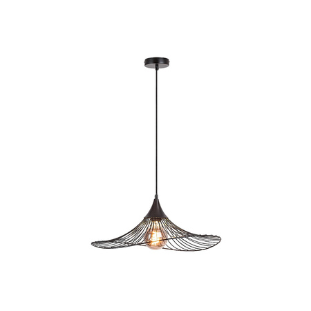 Lampa Wisząca Sufitowa E27 Czarny Industrialny Sombero Rabalux