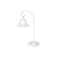 Lampa Stołowa Biurkowa Nocna E27 Biały Vintage Katherine 7187 Rabalux