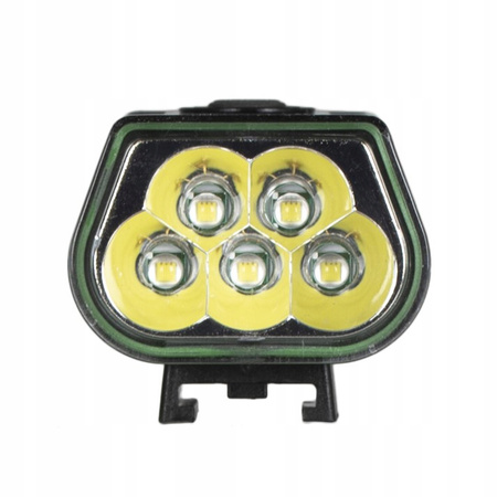 Latarka Lampka Przednia Rowerowa LED USB-C Uchwyt 6 Trybów 1020lm IP65 Funkcja Powerbank VAYOX