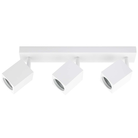 Lampa Sufitowa Ścienna Reflektor 3xGU10 QUANTUS Biała