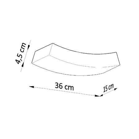 Lampa Ścienna Kinkiet 2x G9 Prostokątna Biała Nowoczesna Hattor Sollux